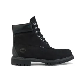 Premium 6-Inch Boot, wasserdicht, Weite „Schwarz Nubuck“