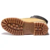 Premium 6-Inch Leather and Fabric Boots „Weizen-Nubuk mit Schwarz“