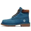 Premium 6-Inch Waterproof Boot „Blaues Wildleder-Nubuk-Camo“