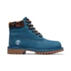 Premium 6-Inch Waterproof Boot „Blaues Wildleder-Nubuk-Camo“