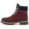 Premium 6-Inch Waterproof Boot „Burgundy Nubuck“