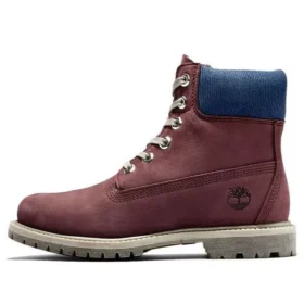 Premium 6-Inch Waterproof Boot „Burgundy Nubuck“