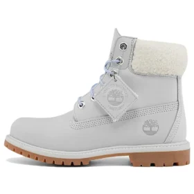 Premium 6-Inch Waterproof Boot „Light Grey Nubuck“