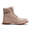Premium 6-Inch Waterproof Boot „Light Pink Nubuck“