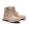 Premium 6-Inch Waterproof Boot „Light Pink Nubuck“