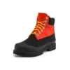 Premium 6-Inch Waterproof Boot „Medium Orange Nubuck mit Schwarz“
