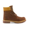 Premium 6-Inch Waterproof Boot „Mittelbraun-Gelb“