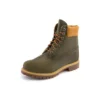 Premium 6-Inch Waterproof Boot „Olivgrün Gelb“