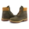Premium 6-Inch Waterproof Boot „Olivgrün Gelb“