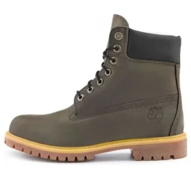 Premium 6-Inch Waterproof Boot „Olivgrün Schwarz“