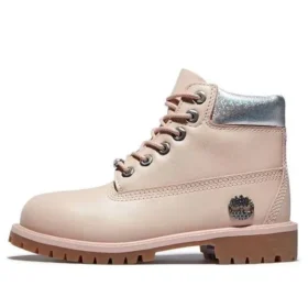 Premium 6-Inch Waterproof Boot „Pink Full Grain“
