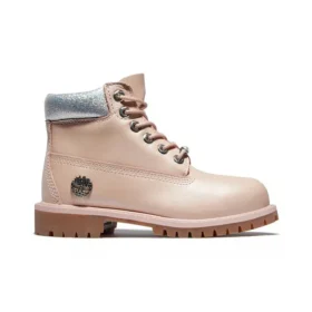 Premium 6-Inch Waterproof Boot „Pink Full Grain“
