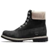Premium 6-Inch Waterproof Boot „Schwarz Nubuck“