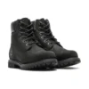 Premium 6-Inch Waterproof Boot „Schwarzes Nubukleder“