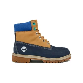 Premium 6-Inch Waterproof Boot „Wheat Blue Navy“