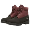 Premium 6 Inch Waterproof „Burgundy Schwarz“