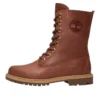 Premium 8-Zoll-Schnürstiefel „Braun“