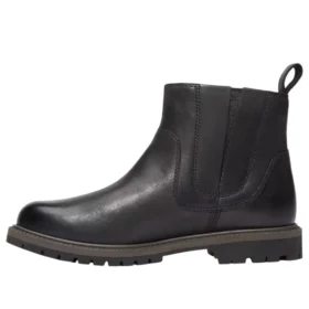 Premium-Chelsea-Stiefel „Schwarz Full-Grain“