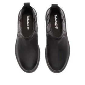 Premium-Chelsea-Stiefel „Schwarz Full-Grain“