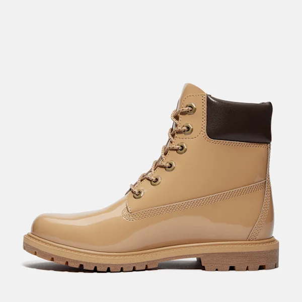 Premium-Stiefel für Damen aus Lackleder, 6-Inch Boot, wasserdicht Premium-Stiefel für Damen aus Lackleder, 6-Inch Boot, wasserdicht