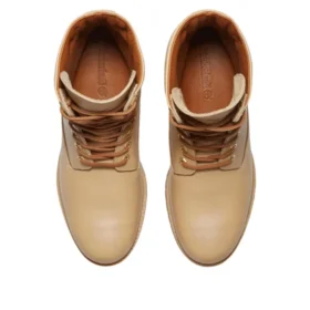 Premium Waterproof 8-Zoll-Stiefel „Light Beige“