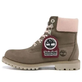 Premium Waterproof Boot, 6-Inch Boot, „Olive Nubuck“