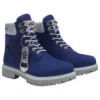PRO x Pabst Blue Ribbon 6-Inch-Arbeitsstiefel mit weiser Zehenkappe „Blue Nubuck“