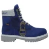 PRO x Pabst Blue Ribbon 6-Inch-Arbeitsstiefel mit weiser Zehenkappe „Blue Nubuck“