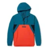 Pullover-Jacke „Blue Orange“