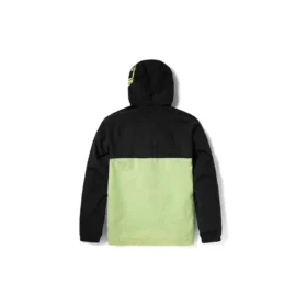 Pullover-Windjacke „Schwarz-Grün“