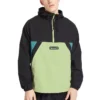 Pullover-Windjacke „Schwarz-Grün“