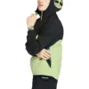 Pullover-Windjacke „Schwarz-Grün“
