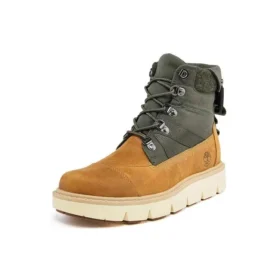 Raywood 6-Inch EK+-Wasserdichte Stiefel in weiter Passform „Weizen-Nubuk mit Grün“