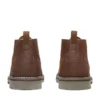 Redwood Falls wasserdichte Chukka-Stiefel „Dark Brown Full Grain“