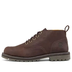 Redwood Falls Wasserdichte Chukka-Stiefel mit breiter Passform „Dark Brown Full Grain“