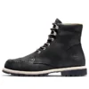 Redwood Falls Wasserdichter Mokassin-Stiefel „Schwarz Full-Grain“