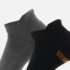 Richford 2er-Pack halbgepolsterte No-Show-Socken