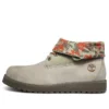 Richmont Ridge Roll Top Wide-Fit Stiefel „Beige-Grün-Rot-Camouflage“