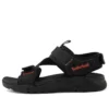 Ripcord Sandalen mit zwei Riemen „Schwarz“