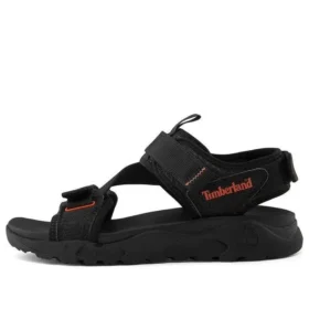 Ripcord Sandalen mit zwei Riemen „Schwarz“