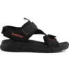 Ripcord Sandalen mit zwei Riemen „Schwarz“