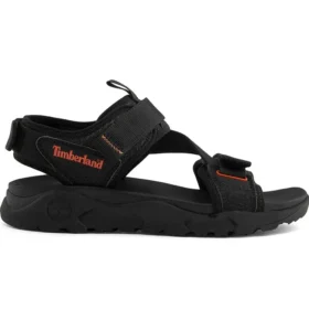 Ripcord Sandalen mit zwei Riemen „Schwarz“