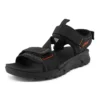 Ripcord Sandalen mit zwei Riemen „Schwarz“