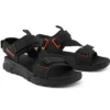 Ripcord Sandalen mit zwei Riemen „Schwarz“