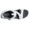 Ripcord Sandalen mit zwei Riemen „White Schwarz“