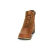 Robuste 6-Inch-Wasserdichte Stiefel „Mittelbraun Vollnarbiges Leder“