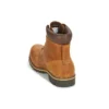 Robuste 6-Inch-Wasserdichte Stiefel „Mittelbraun Vollnarbiges Leder“