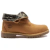 Roll Top Premium Stiefel Basic „Weizen-Olivgrün-Camouflage“
