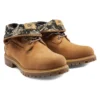 Roll Top Premium Stiefel Basic „Weizen-Olivgrün-Camouflage“