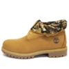Roll Top Premium Stiefel Basic „Weizenbraun Camouflage“